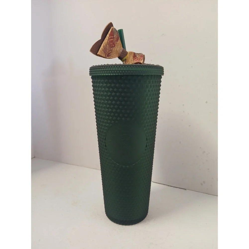 Starbucks Jelly Studded Tumbler - Matte Dark Green, 24 oz